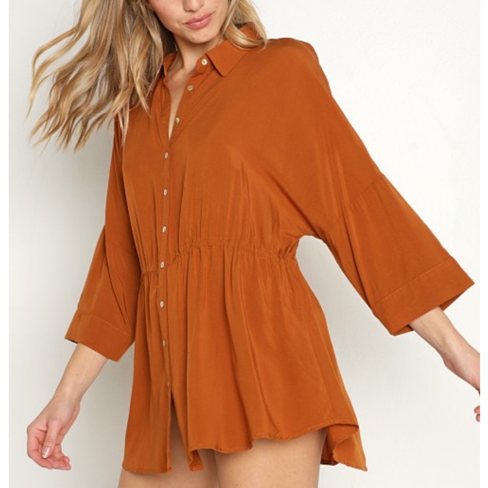 L*Space Pacifica Tunic swim cover-up